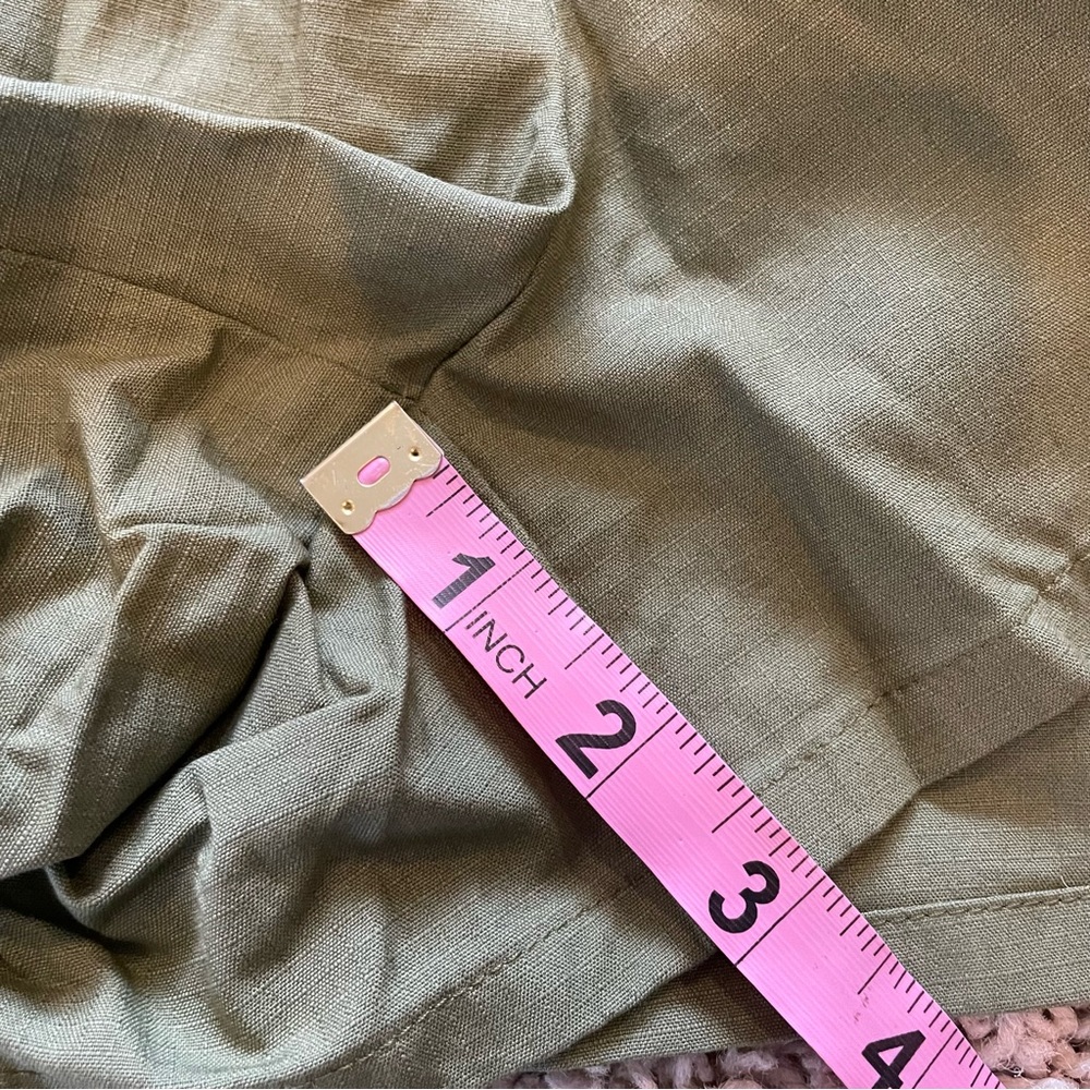 J Crew Pull-On Cargo Short General Surplus Green Size Medium - Picture 10 of 14